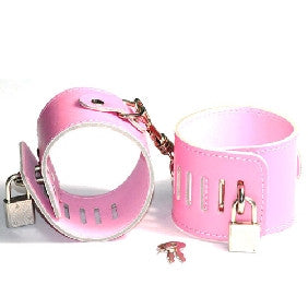 豪华粉色手铐 - 伊人成人情趣用品
