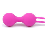 硅胶后庭锻炼球（粉/紫） - 伊人成人情趣用品
 - 2