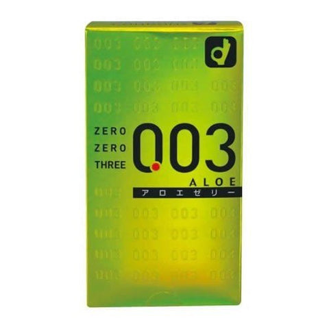 冈本003 Aloe 芦荟版 10支 - 伊人成人情趣用品
 - 1