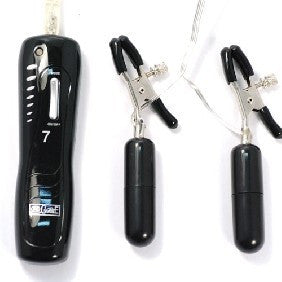 7频振动乳夹 - 伊人成人情趣用品
