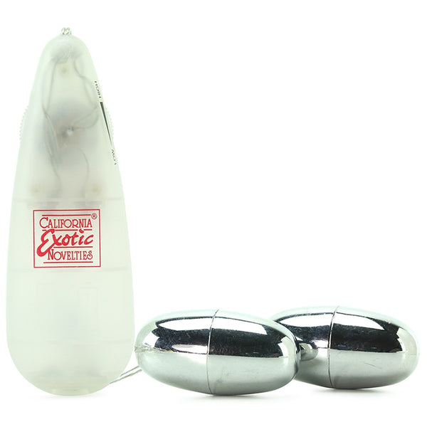 双头银色金属跳蛋 - 伊人成人情趣用品
 - 1