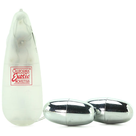 双头银色金属跳蛋 - 伊人成人情趣用品
 - 1
