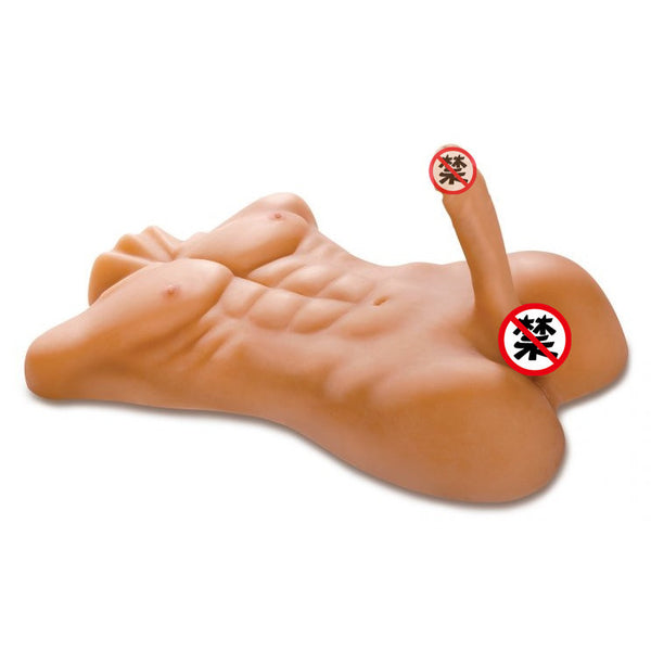 实体3D仿真阳具(带身体非充气) - 伊人成人情趣用品
 - 1