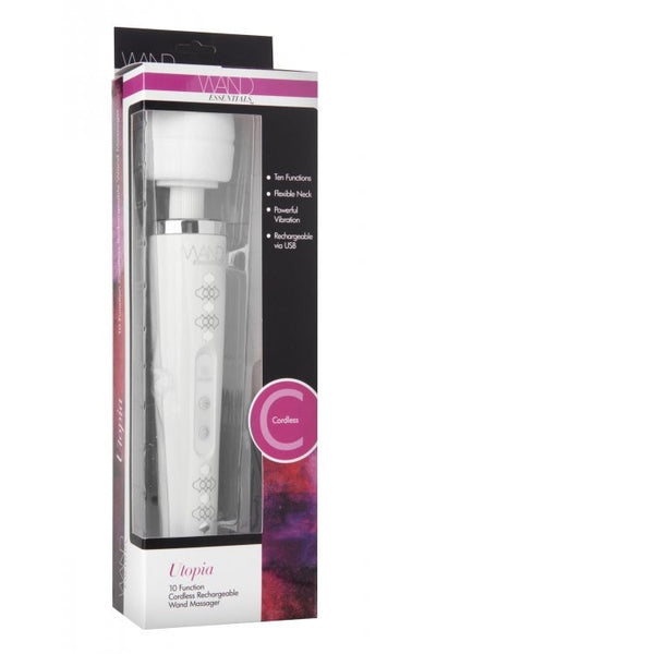 Utopia 乌托邦之梦10速USB充电AV按摩棒 - 伊人成人情趣用品
 - 1