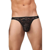 男性弹性蕾丝丁字裤 - 伊人成人情趣用品
 - 1